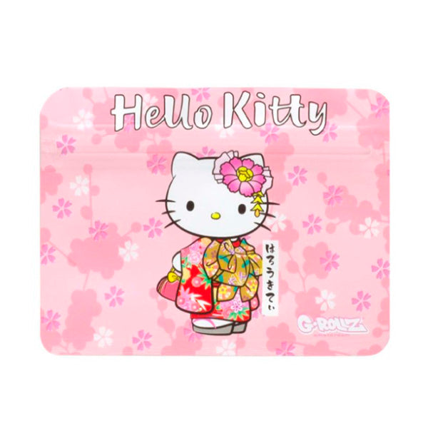 Hello Kitty Kimono Pink Anti-odor Bag 105x80 mm. Pack of 8 units.