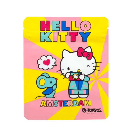 Hello Kitty Retro Tourist Anti-Odor Bag 10x12.5 mm. Pack of 8 units.