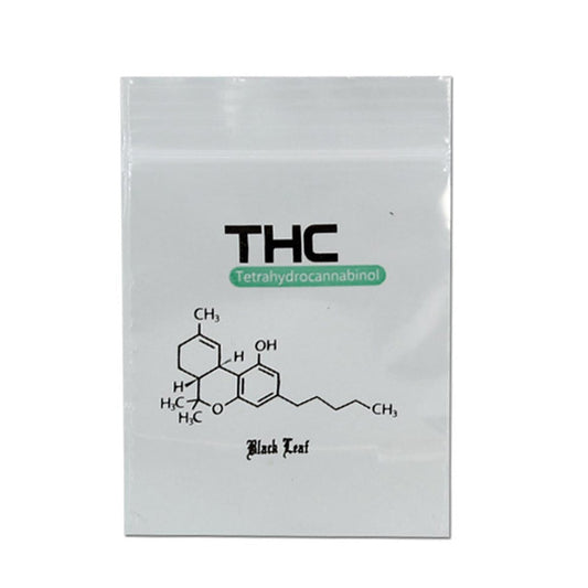 Self-Sealing Plastic Bag 4x6 cm. THC Pack 100 pcs.
