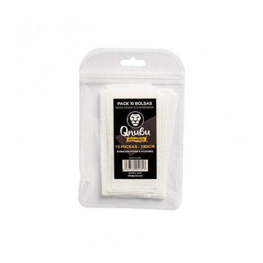 Bolsa Rosin Press 11x5 cm. 15 um. Pack 10 ud.
