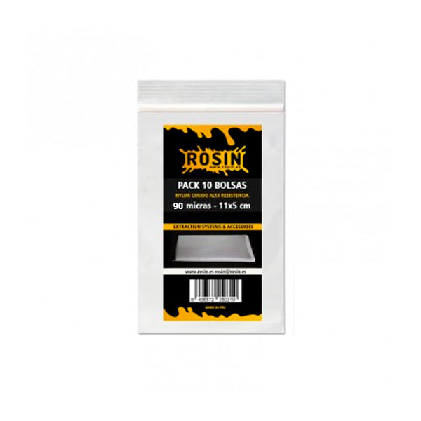Bolsa Rosin Press 11x5 cm. Pack 10 u.  90 micras