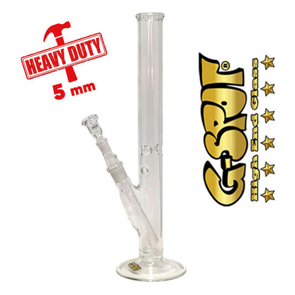 Crystal Cylinder Bong Ice 50 cm. x 5 mm. G-SPOT