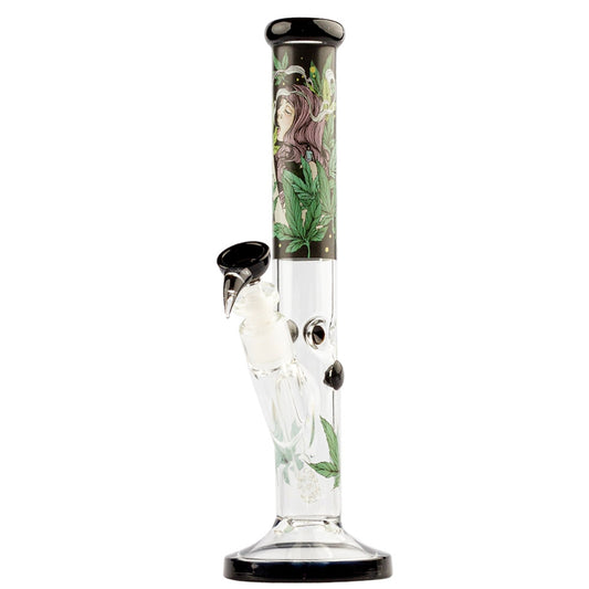 Bong Cristal Ice Colossal Dream  Black Straight 34 cm.