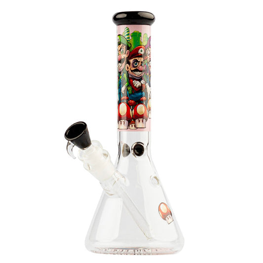 Bong Cristal Ice Mushroom Super Mario 27 cm.