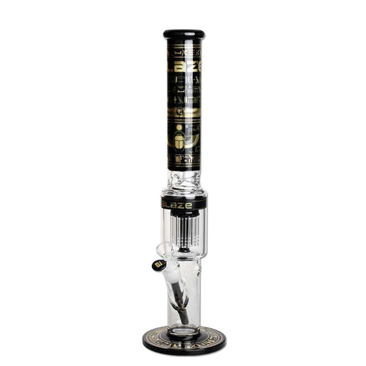 Bong Cristallo Ice Percolator 10 bracci Ed. Limitata Egyptian Blaze 48 cm.