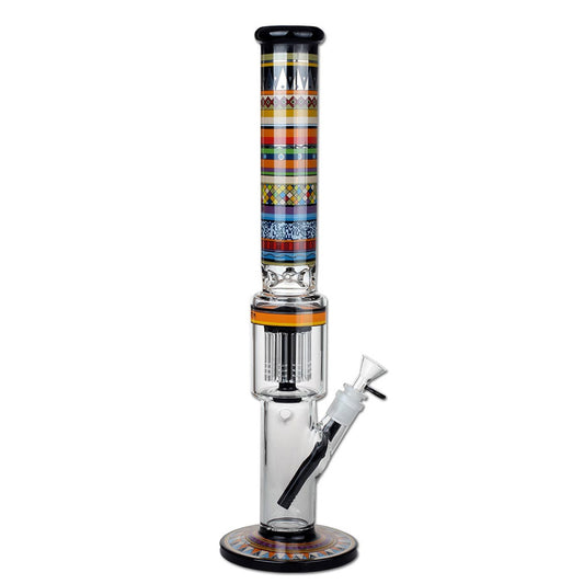 Bong Cristallo Ice Percolator 10 Braccia Ed. Limitata Totem Blaze 48 cm.