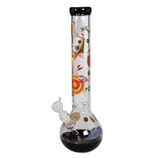 Bong in Cristallo a Pistone Ice Space 41 cm.