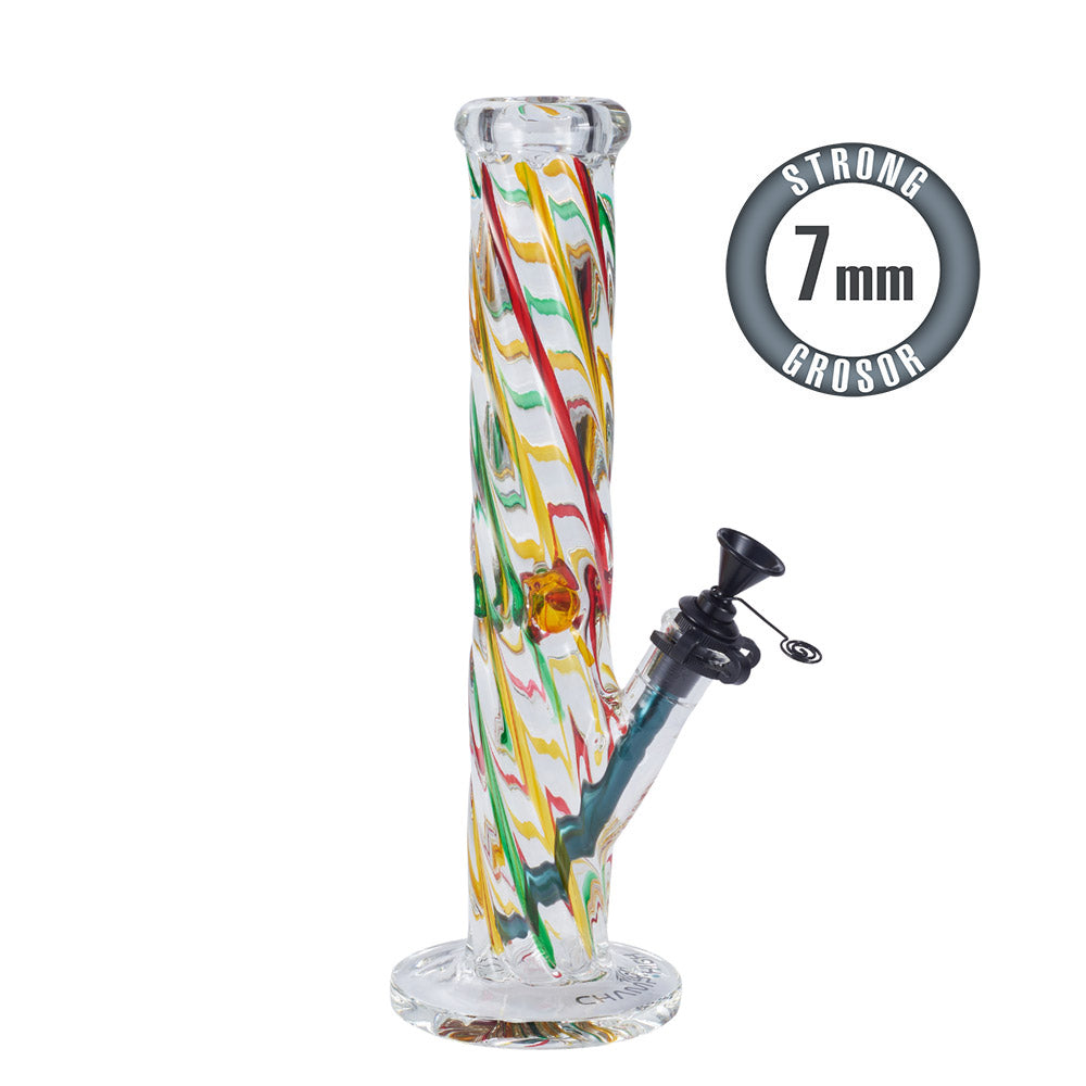 Braided Crystal Bong 35 cm.