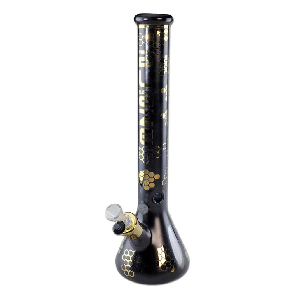 Bong Cristal ice Gold & Antracita 45 cm.
