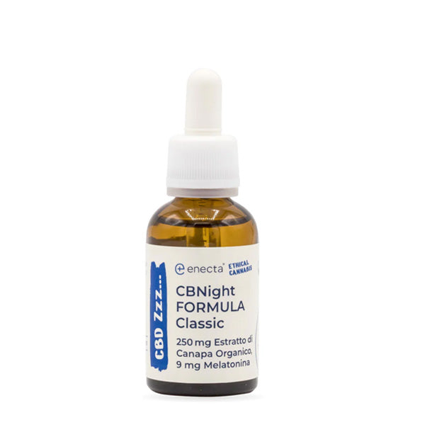 Olio CBD Enecta 8% Night Classic 250 mg. 30 ml.
