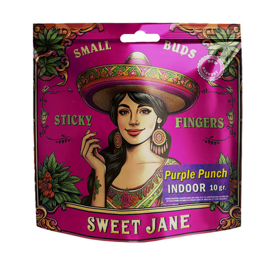 CBD Sweet Jane  Indoor Small Buds Purple Punch 10 gr.