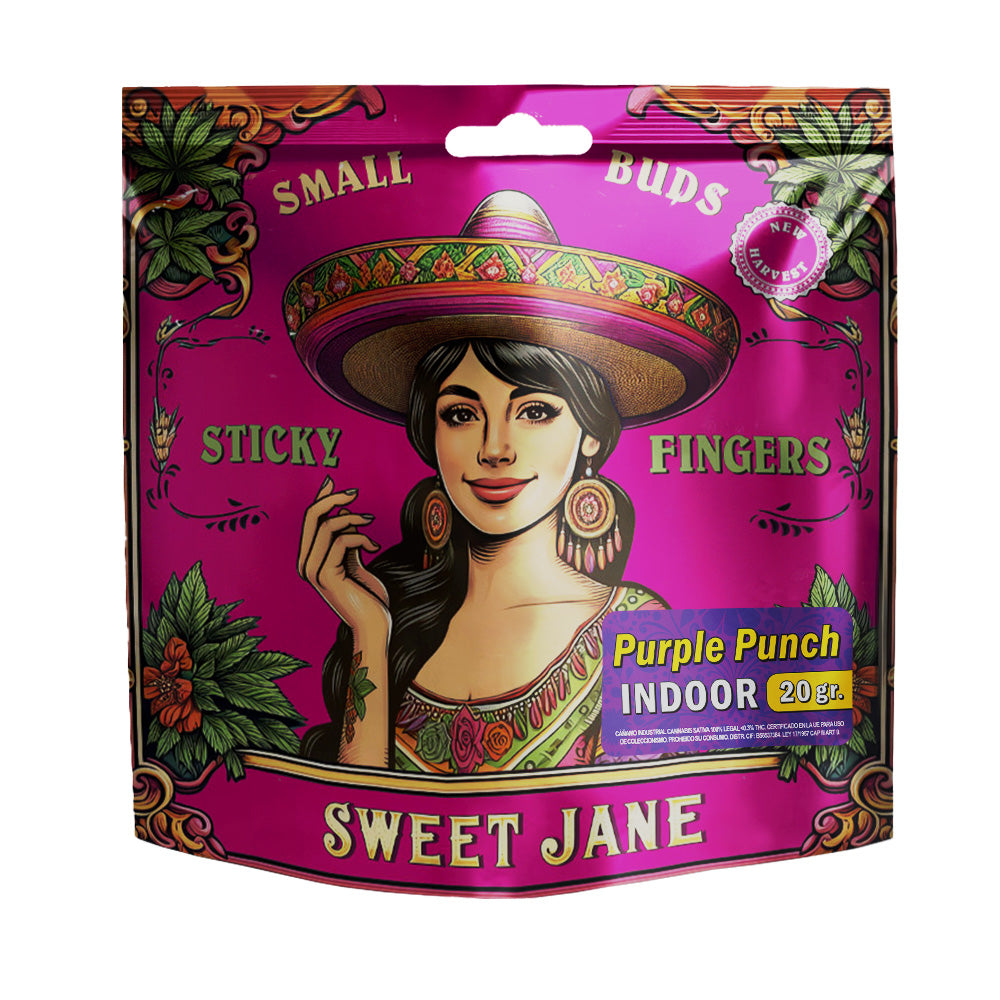 CBD Sweet Jane  Indoor Small Buds Purple Punch 20 gr.
