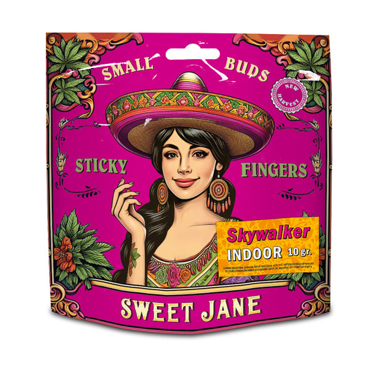 CBD Sweet Jane  Indoor Small Buds Skywalker 10 gr.
