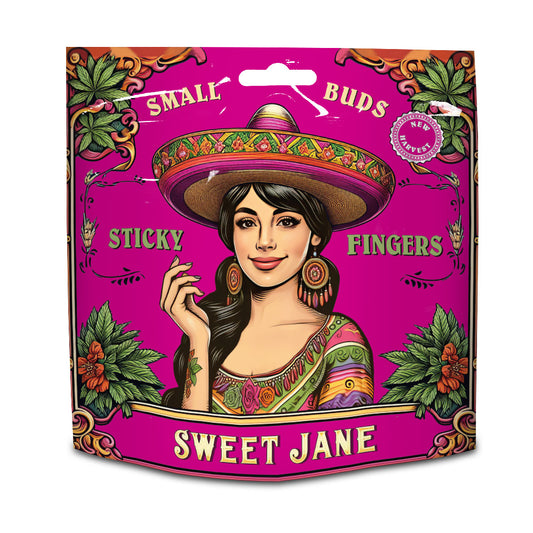 CBD Sweet Jane Small Buds Sticky Fingers 50 gr.