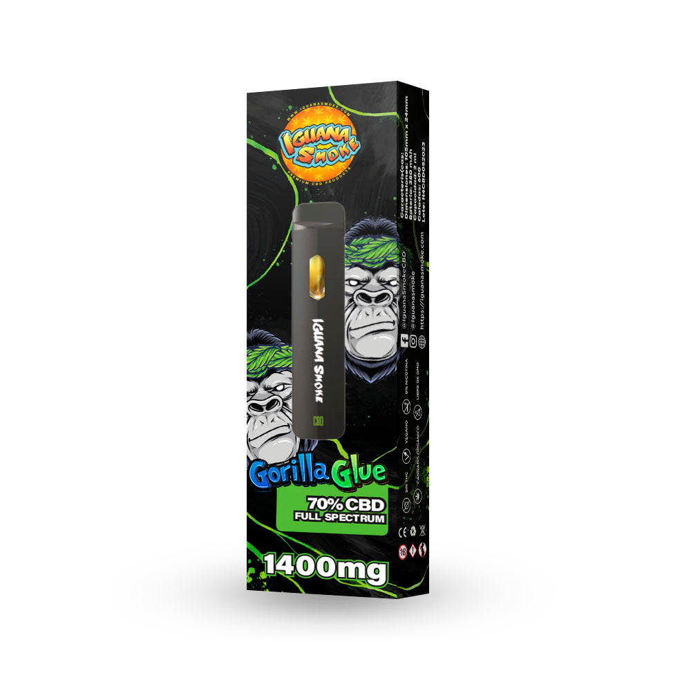 CBD Vaper Iguana Smoke  Full Spectrum Gorilla Glue 2 ml.