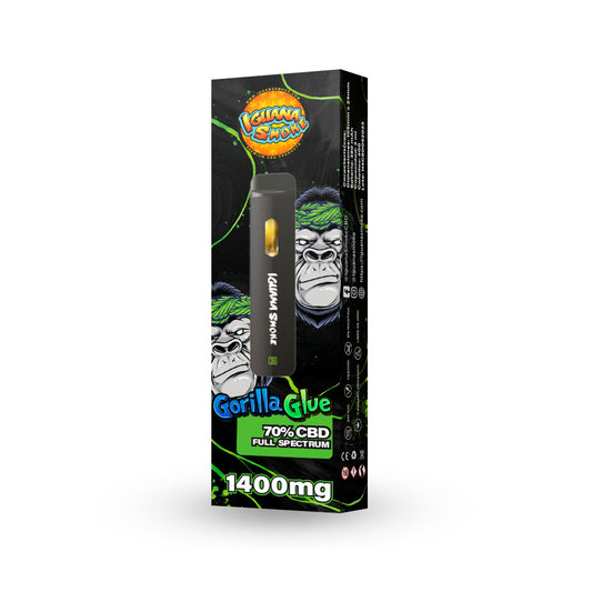 CBD Vaper Iguana Smoke  Full Spectrum Gorilla Glue 2 ml.