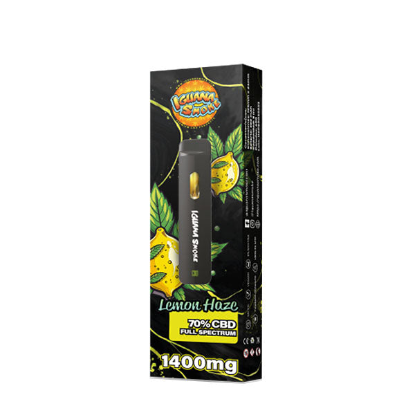 CBD Vaper Iguana Smoke  Full Spectrum Lemon Haze 2 ml.