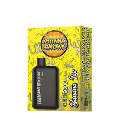 CBD Vape Iguana Smoke 900 Banana Ice 3 ml.