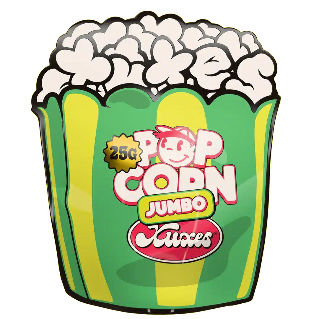 Hemp CBD Xuxes Pop Corn Green Sour Jumbo 25 gr.