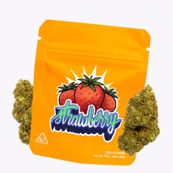 Gorilla Grillz Outdoor Strawberry CBD Hemp 5 gr.