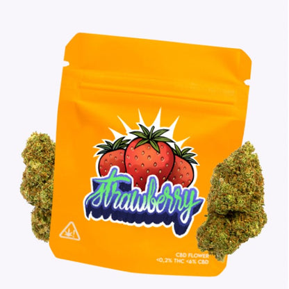Gorilla Grillz Outdoor Strawberry CBD Hemp 5 gr.