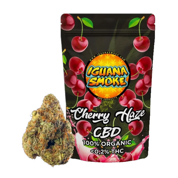 Hemp CBD Iguana Smoke Cherry Haze 10 gr.