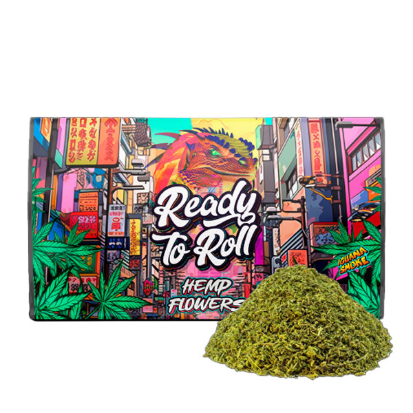 Cañamo Cbd Iguana Smoke Ready to Roll Pouch Strawberry Gelato 30 gr.