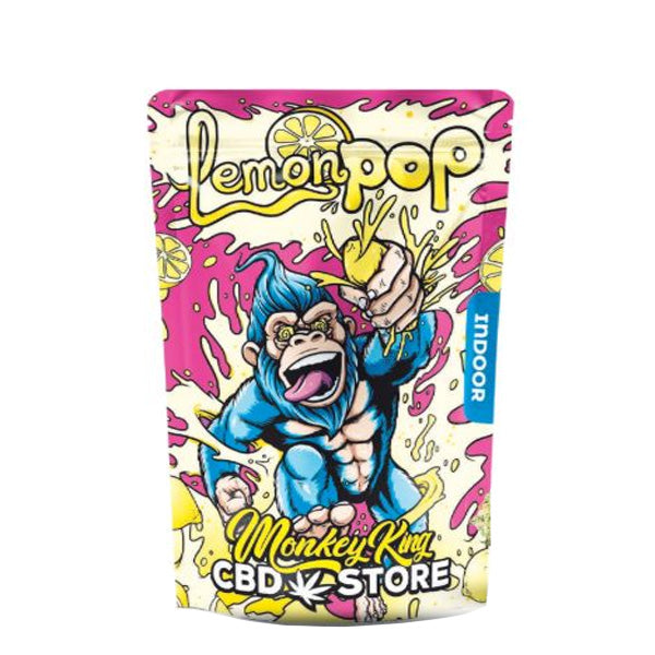 Hemp CBD Monkey King Indoor Lemon Pop 2.5 gr.