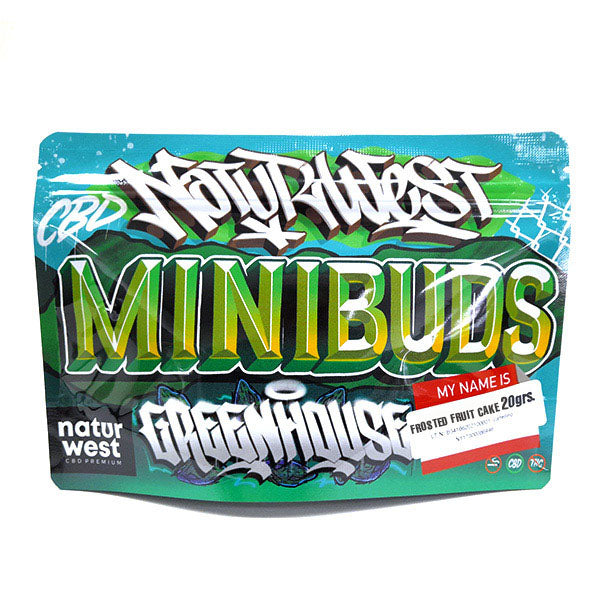 Cañamo Cbd Naturwest  Mini Buds  Frosted Fruit Cake 20 gr.
