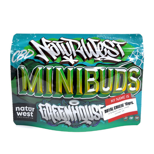 Cañamo Cbd Naturwest  Mini Buds  Royal Cheese 10 gr.