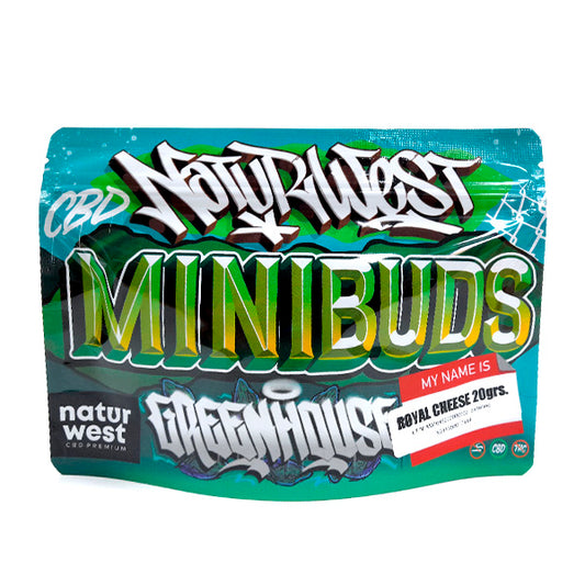Cañamo Cbd Naturwest  Mini Buds  Royal Cheese 20 gr.