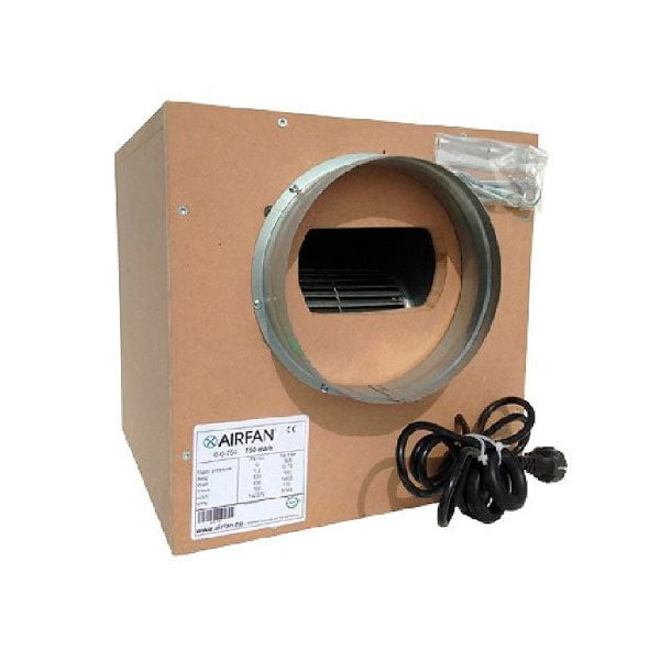 Caja Airfan Iso Box MDF  250 m3/h (150 in - 150 out)