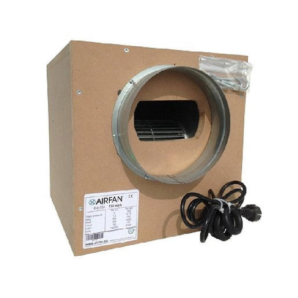 Caja Airfan Iso Box MDF 1.200 m3/h (250 in - 250 out)