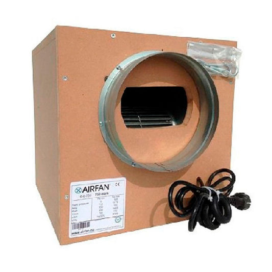 Caja Airfan Iso Box MDF 6.000 m3/h (2x254 in - 315 out)