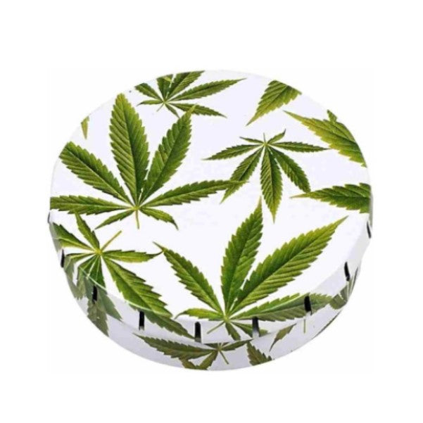 Scatola Click Clack Marihuana Leaves 55 mm.