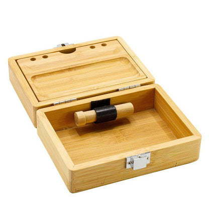 Scatola per Fumatori G-Rollz Bamboo 14x10x6 cm.