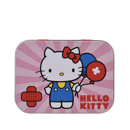 Scatola in metallo 11x8x2.5 cm. Hello Kitty & Cerotti