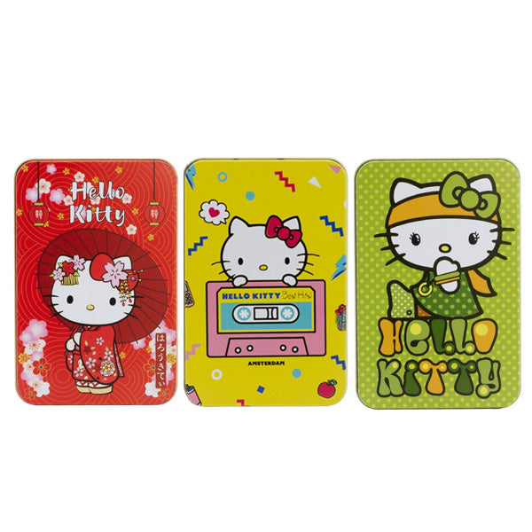 Scatola in metallo 13x8x3 cm. Hello Kitty mod. 2 Confezione da 3 unità.