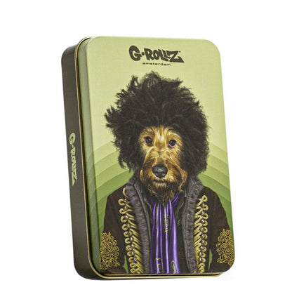 Scatola in Metallo 13x8x3 cm. Icons Psychadelic