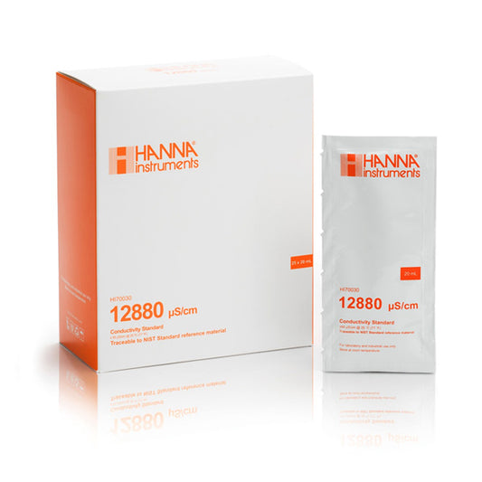 Calibrador Hanna Ec 12.880 ms. Sobre 20 ml. x 25 uds