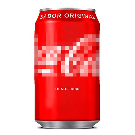 Camuflaje Lata Coca Cola