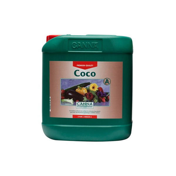 Canna Coco A 5 lt | Fertilizante Base para Coco Gran Formato | Canna
