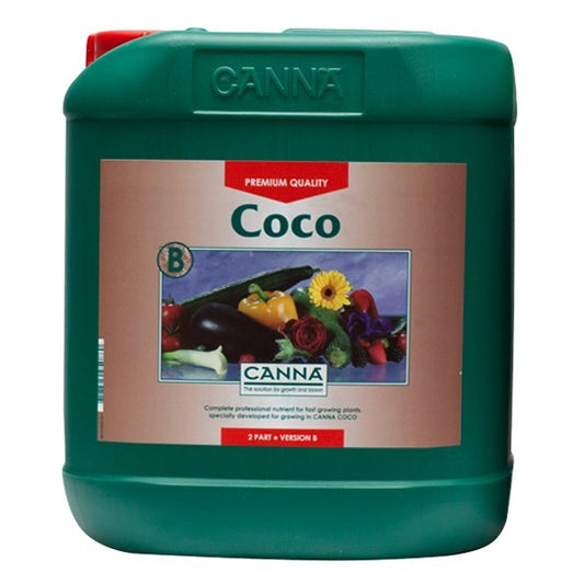 Canna Coco B 5 lt | Fertilizante Base para Coco Gran Formato | Canna