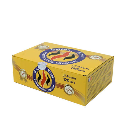 Carbon Golden River 40 mm. 12x10 pz.
