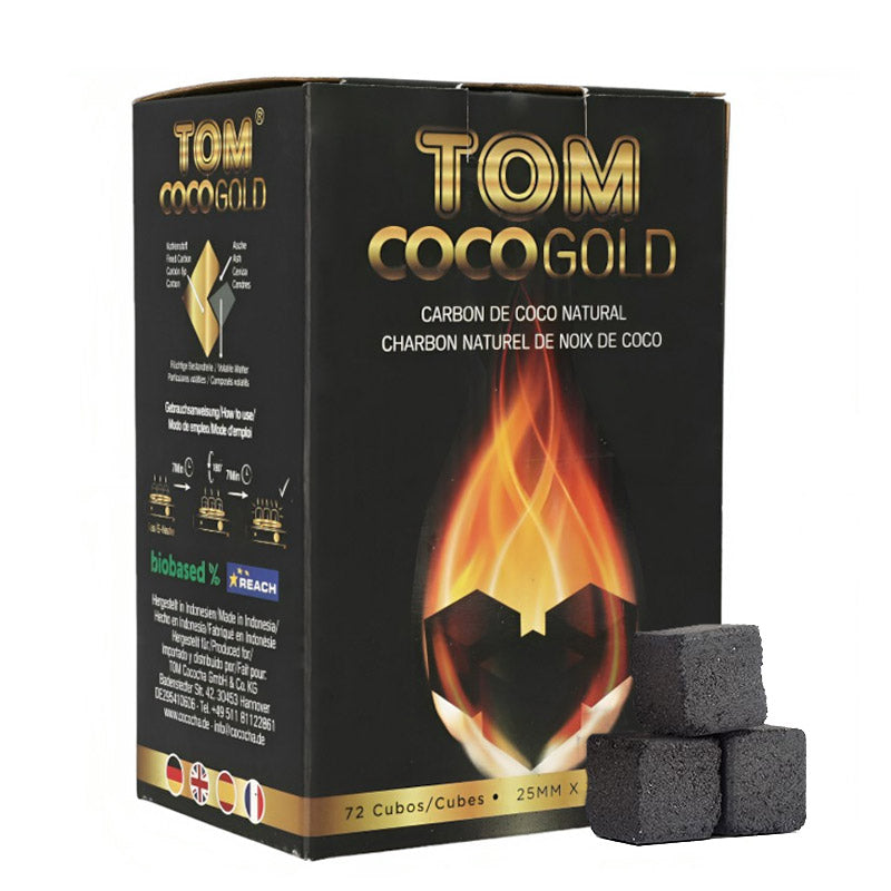 Carbon Hexa Coco Gold 25 mm. 1 Kg. 72 pz.