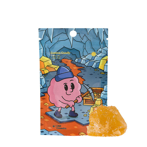 Cbd Goodies Crumble Cotton Candy 1 gr.