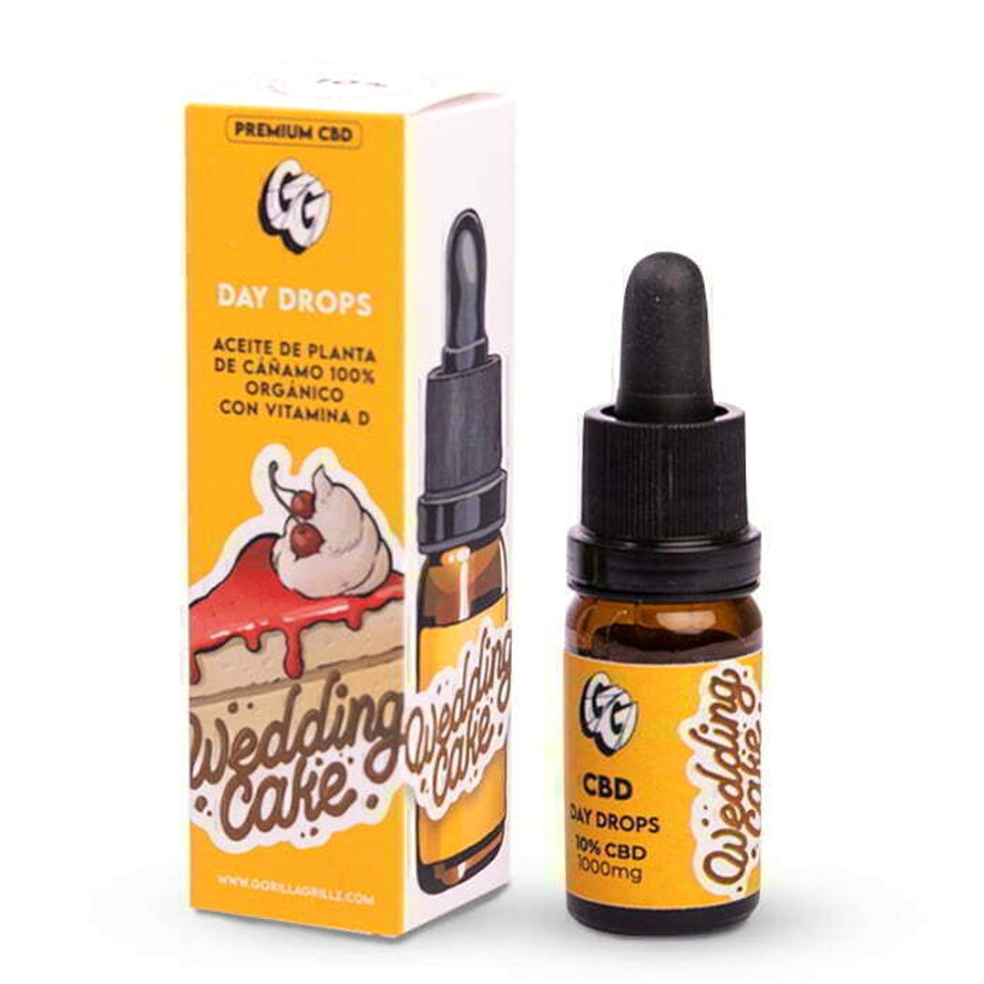 Cbd Oil  Gorilla Grillz 10% Day Wedding Cake 10 ml.