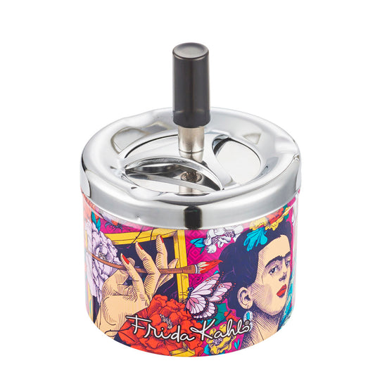 Metal Press Ashtray Frida Collection 90 mm. Mixed Colors