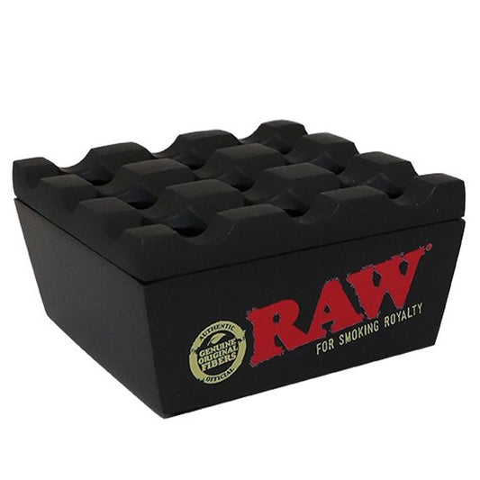 Raw Metal Ashtray 8x8x4 cm.