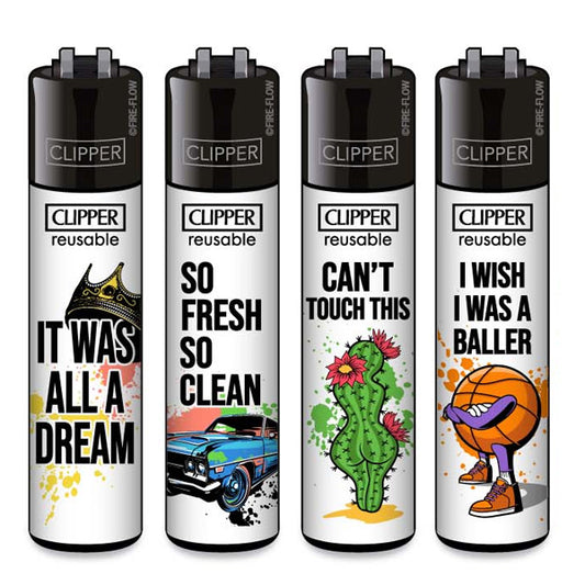 Clipper     Classic 48 ud. HipHop Slogan #2